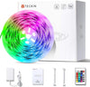 Striscia LED RGB, Strisce LED,TECKIN 5M LED TV Retroilluminazione Striscia,RGB