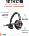 Poly Voyager 4310 UC wireless - Mono Premium USB A - Cuffie Bluetooth,