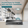 Switch PoE TP-Link Gigabit a 8 porte, 4 porte PoE+ fino a 30 W per ciascuna