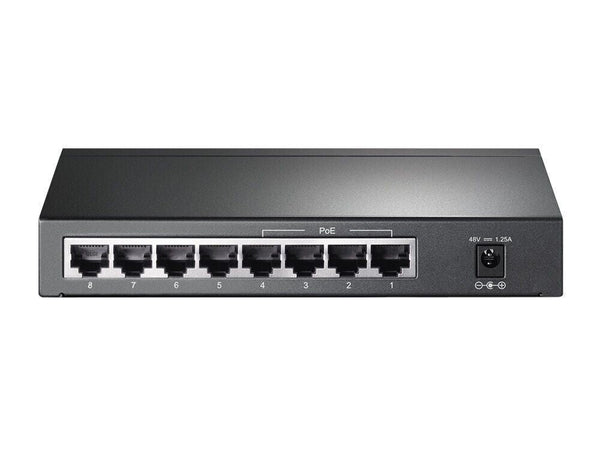 Switch PoE TP-Link Gigabit a 8 porte, 4 porte PoE+ fino a 30 W per ciascuna