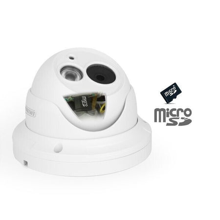 IP CAM HD DA ESTERNO POE, REGISTRAZIONE SD, CAMLINE PRO 720P