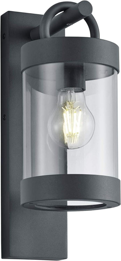 Lampada da Parete Esterna SAMBESI, Antracite [Classe di efficienza energetica E]