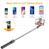 Bastone Selfie, 3 in 1 Bastone Selfie Bluetooth Treppiede Selfie Stick
