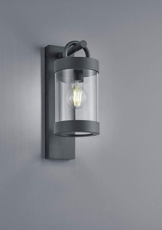 Lampada da Parete Esterna SAMBESI, Antracite [Classe di efficienza energetica E]