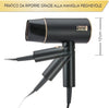 Asciugacapelli Ion 2100W, Anti-Spliss con modalità aria fredda, Asciugacapelli
