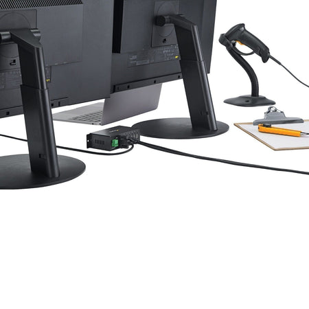StarTech Hub USB 2.0 a 7 porte, Hub USB-A industriale in metallo con protezione