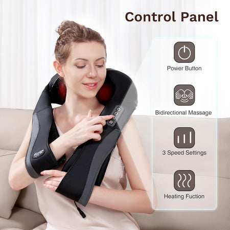 Massaggiatore per tutto il corpo, Massaggiatore Elettrico per Spalle Shiatsu