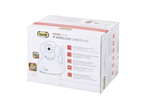 Trevi telecamera di videosorveglianza motorizzata wireless hd per interno