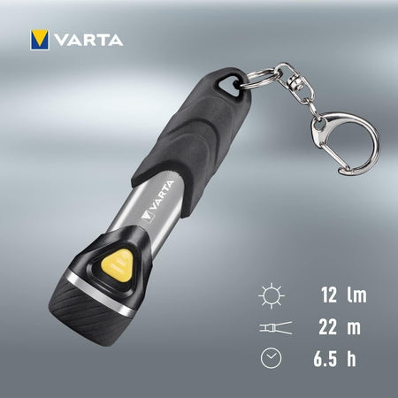Day Light Key Chain Light con anello portachiavi (incl. 1x batteria AAA Longlife