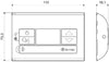 Finder Termostato elettronico a parete digitale TEMPERATURA DISPLAY 1T31