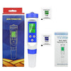 TOPINCN Misuratore per Test dell'Acqua 5 in 1, Penna Bluetooth5.2 PH TDS EC