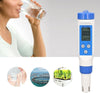 TOPINCN Misuratore per Test dell'Acqua 5 in 1, Penna Bluetooth5.2 PH TDS EC