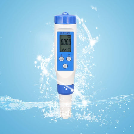 TOPINCN Misuratore per Test dell'Acqua 5 in 1, Penna Bluetooth5.2 PH TDS EC