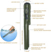Metal Detector, Rilevamento IP68 Impermeabile Portatile a 360°con Luce LED