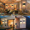 4 Pezzi Applique da Parete Interno/Esterno 10W LED Moderno Lampada da Parete