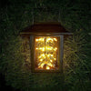 Lanterna solare 3W Bianco Caldo IP65 LED Lanterna Decorazione Esterna Luce