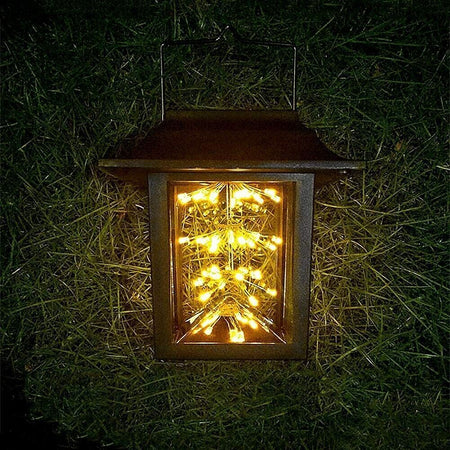 Lanterna solare 3W Bianco Caldo IP65 LED Lanterna Decorazione Esterna Luce