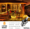 Decorazioni Natalizie Luci Stellari per Esterno, 317 LED 10 Piedi X 9 Luci