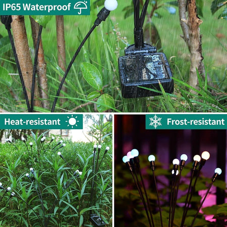 Luci Da Esterno, Lampade Solari Giardino, Impermeabile IP65