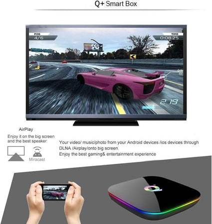 Android 10.0 TV Box 2GB RAM 16GB ROM H616 Quad-core cortex-A53 Support 3D 6K