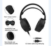 DeyHua RGB Cuffie da gioco per PC PS4 con microfono flessibile HD Cuffie da 3,5