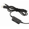 DeyHua RGB Cuffie da gioco per PC PS4 con microfono flessibile HD Cuffie da 3,5