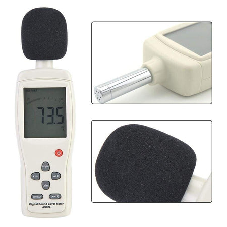 Tester di misurazione del rumore di precisione del fonometro digitale AS824