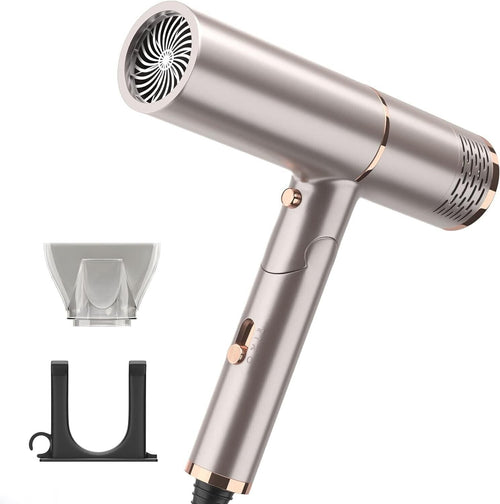 Asciugacapelli Professionale con Ioni, Asciugacapelli da Viaggio, Ionic 1200W