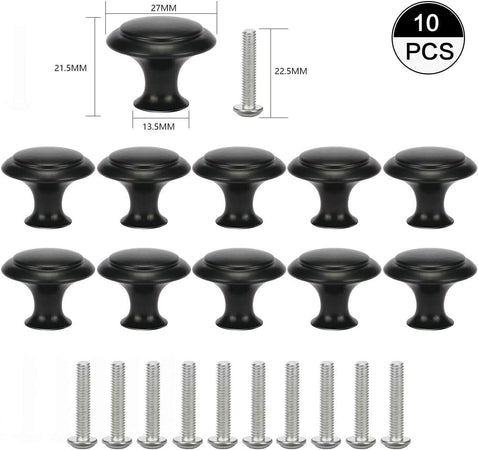 Confezione da 10 pomelli per armadietti da cucina da 1-1/4 pollici, pomelli