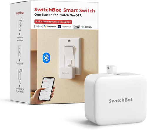 SwitchBot Interrutore Robot Intelligente, Controllo APP Bluetooth o Timer