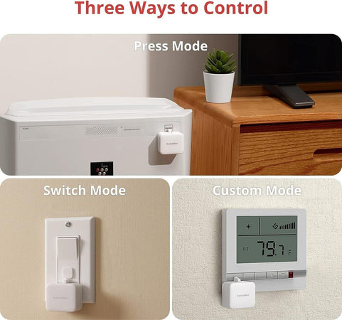 SwitchBot Interrutore Robot Intelligente, Controllo APP Bluetooth o Timer