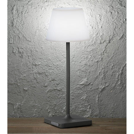 Lampada da tavolo senza fili ricaricabile, LED Eye-Protect, Corpo in Alluminio