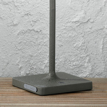 Lampada da tavolo senza fili ricaricabile, LED Eye-Protect, Corpo in Alluminio
