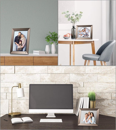 Cornice digitale WiFi da 10 pollici, supporto magnetico regolabile, display HD