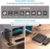 Unità CD/DVD esterna, masterizzatore CD ultra sottile USB 3.0 con 4 porte USB