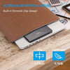 Unità CD/DVD esterna, masterizzatore CD ultra sottile USB 3.0 con 4 porte USB