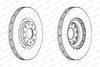 FERODO PREMIER DDF1166C Disco freno per Audi A4 A6 Allroad C5