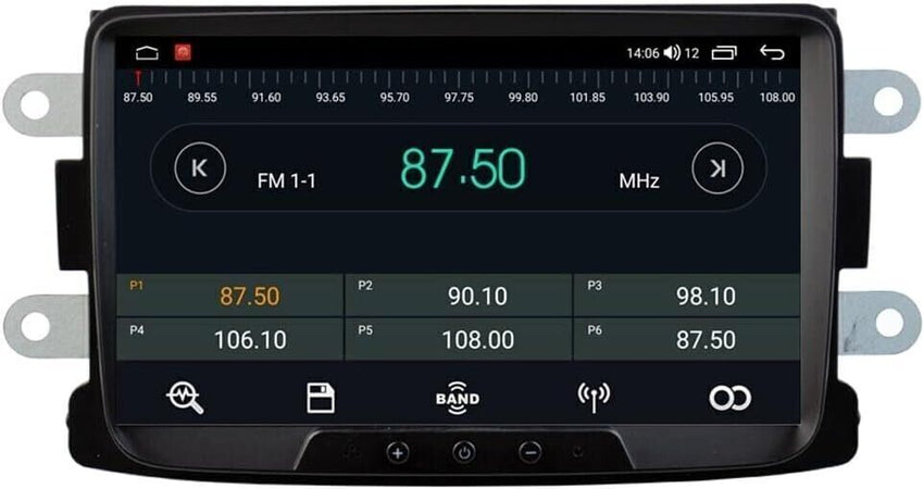 Android 10 Car DVD GPS Stereo, Radio Multimedia Wifi per Renault Duster Dacia
