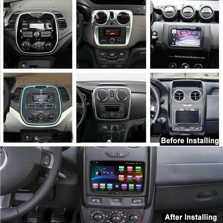 Android 10 Car DVD GPS Stereo, Radio Multimedia Wifi per Renault Duster Dacia