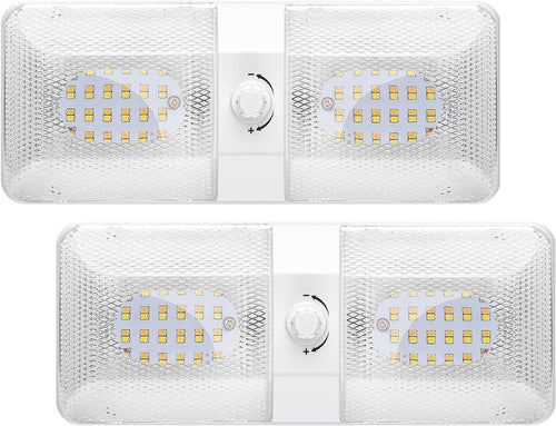 Lampada LED, 96 LED Plafoniera, 750LM Illuminazione Luci Interni,Luce Regolabile