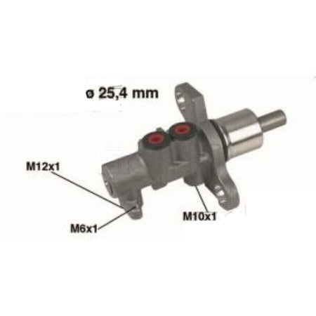 METELLI 05-0368 Cilindro maestro del freno per AUDI, VW