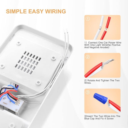 Lampada LED, 96 LED Plafoniera, 750LM Illuminazione Luci Interni,Luce Regolabile