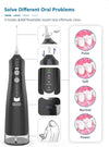 Idroulsore Dentale Ricaricabile Portatile Potente, Pulitore Dentale Ad Acqua