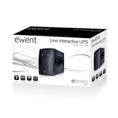 Ewent GRUPPO DI CONTINUITA UPS LINE INTERACTIVE 720VA-360 WATT