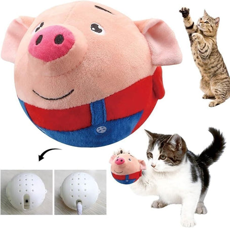 Giocattolo elettronico masticabile auto-mobile per cani, resistente ai morsi