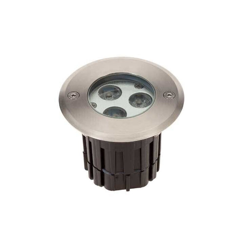 SELENE1010 Faro da incasso terra carrabile corpo in alluminio pressofuso