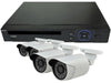 KIT NVR 4CH POE + 4 TELECAMERE ALTA DEFINIZIONE 1MPX 720P CON INTERNET ONE-CLICK