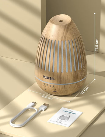 Diffusore di Oli Essenziali Aromi Aromaterapia Ambiente Modalità 150ml 7 LED