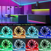 Strisce luminose luci a LED 15 metri musicali intelligenti RGB bluetooth