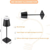 Lampada da Tavolo Senza Fili, Lampada da Tavolo a LED Ricaricabile, Batteria